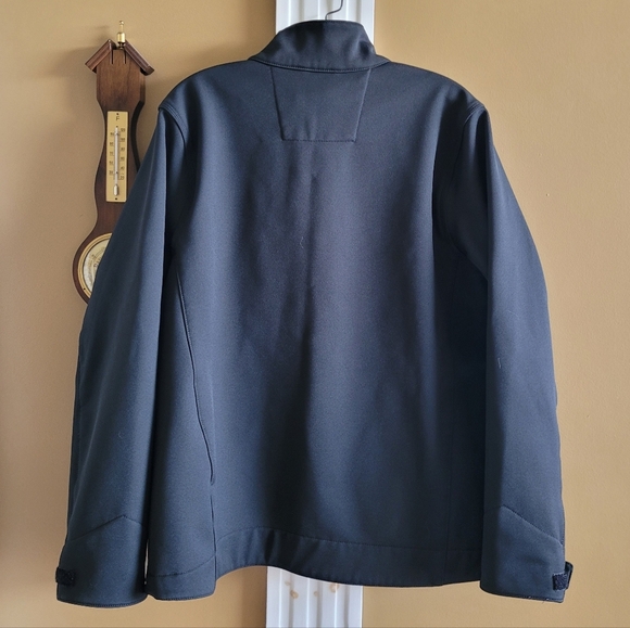 CARHARRT SOFTSHELL JACKET ZIP UP RAIN DEFENDER BLACK PLUS 16 18 XL - Picture 6 of 12